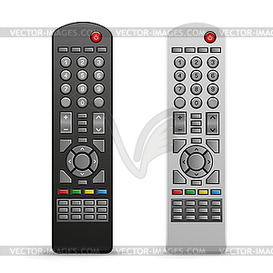 Tv remote controller - vector clipart