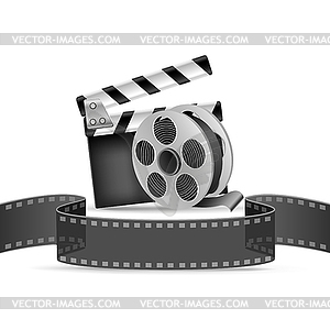 Movie poster - vector clipart