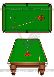 Snooker - vector image