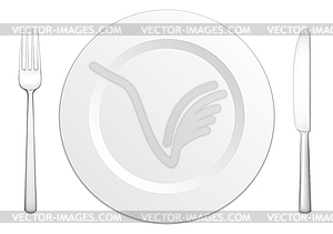 Tableware - royalty-free vector image