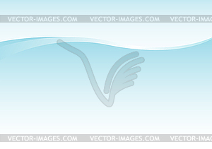 Abstract blue background - vector image