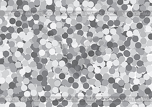 Gray circles background - vector clip art