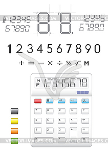 Calculator - vector image