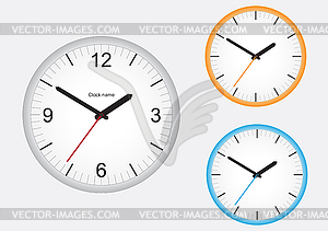 Clock - vector clipart