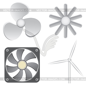 Fan - vector image