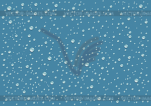 Drops fall background - vector clip art