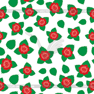 Red roses - vector clipart