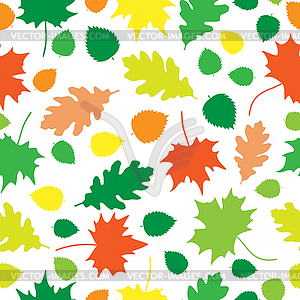 Leaves texture white - vector clipart