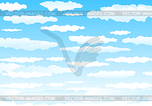 Clouds sky - vector clip art