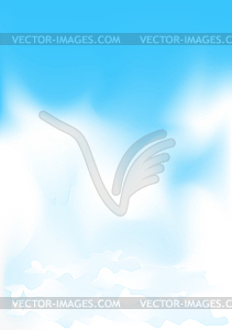 Meshes sky vertical - vector clipart
