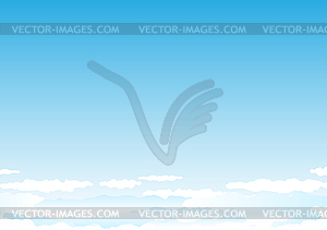 Sky bottom - vector image