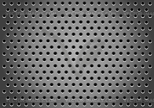 Hole gray background - vector image