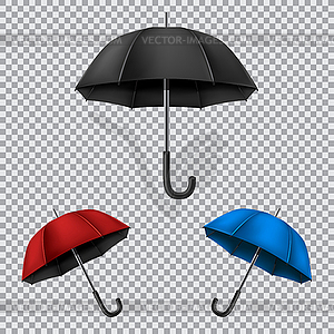 Umbrella transparent background - vector clipart