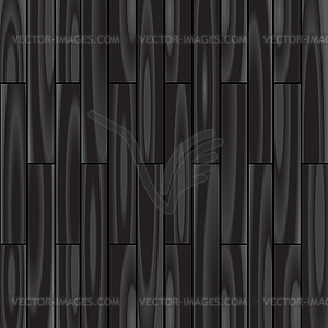 Parquet black background - vector image