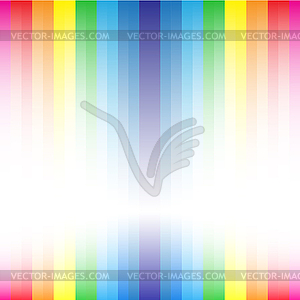 Rainbow stripe diamond shape - vector image