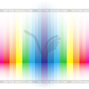 Rainbow striped background - vector clipart