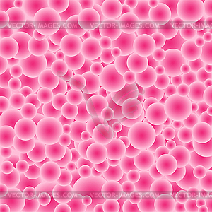 Gradient buble pink circles - vector clip art