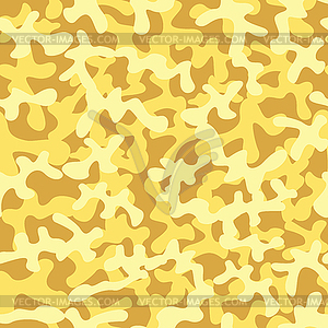 Desert camouflage texture - vector image