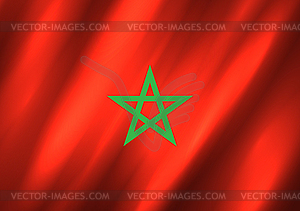 Morocco flag background - vector clipart / vector image