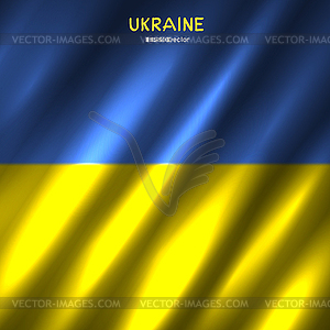 National Ukraine flag background - vector clip art