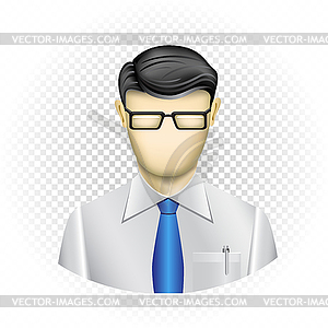 Human template workman - vector image