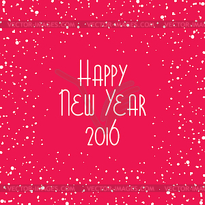 Happy new year - vector image