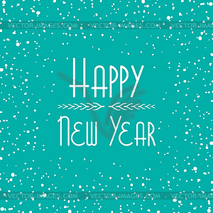 Happy new year - vector EPS clipart