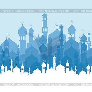 Islamic theme art - vector clipart