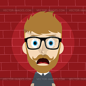 Stand up comedy - vector clipart