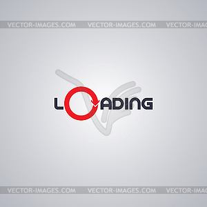 Rotate arrow logo template - stock vector clipart