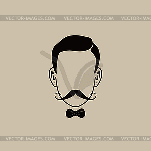 Hipster guy - vector image