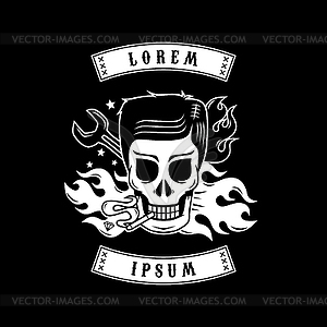 Skull - vector clip art