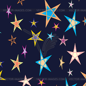 Star background pattern - vector EPS clipart