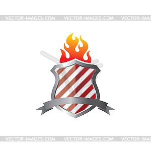 Protector shield - vector clipart