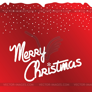 Happy merry christmas - vector clipart / vector image