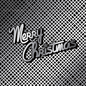 Merry christmas - vector image