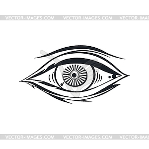 Horus eye - vector clipart