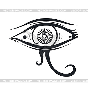 Horus eye - vector image