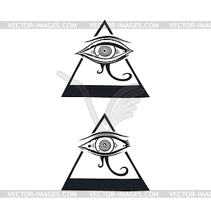 Horus eye - vector image