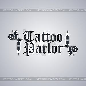 Татуировки тема машина - клипарт в векторе / векторное изображение
