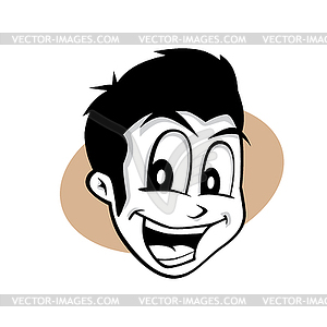 Cartoon guy - vector clip art