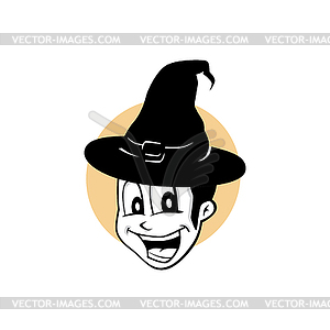 Halloween cartoon character - vector clip art