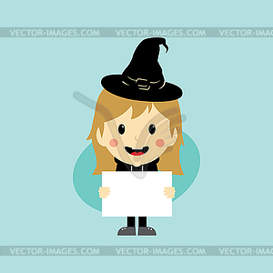 Halloween cartoon character - vector clip art