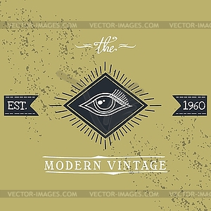 All seeing eye of horus - vector image