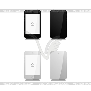 Tablet gadget multimedia - vector EPS clipart