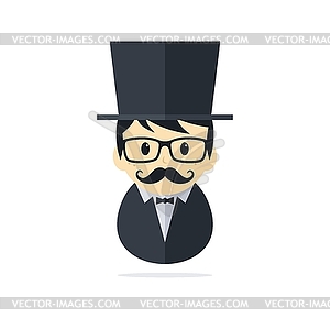 Tuxedo man - vector clipart