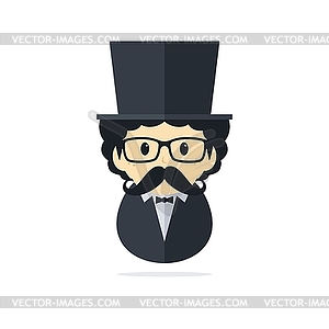 Tuxedo man - vector clipart