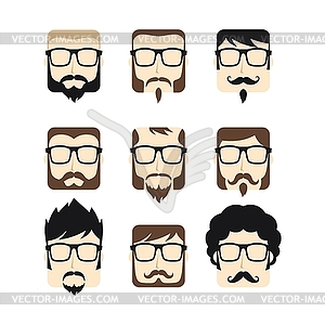 Cartoon guy avatar picture - vector image