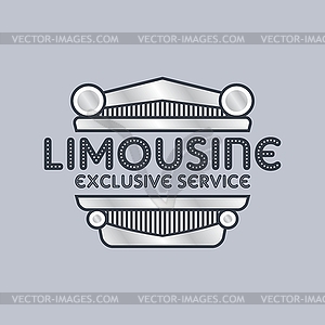 Limousine - vector image