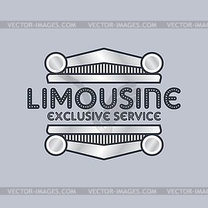 Limousine - vector image